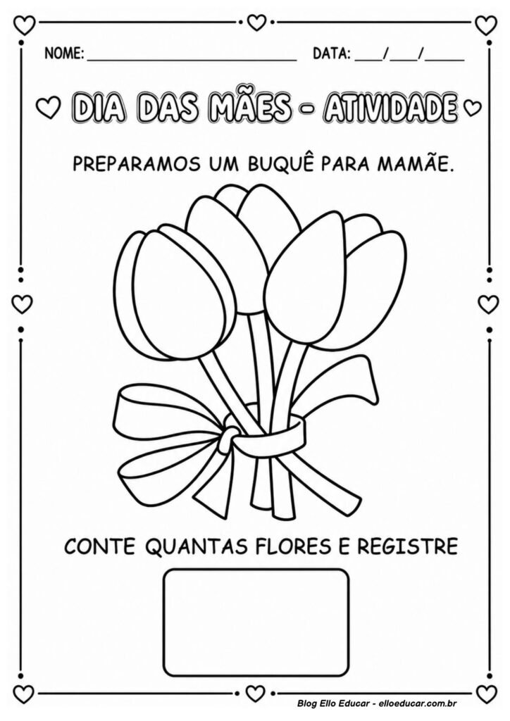 Atividades sobre Dia das Mães para Educação Infantil