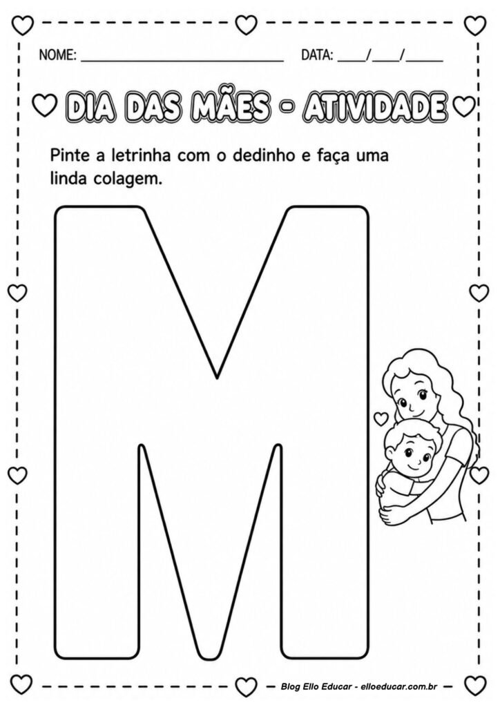 Atividades sobre Dia das Mães para Educação Infantil
