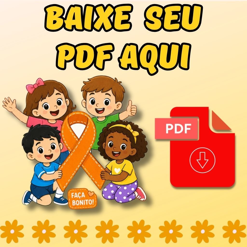 Atividades sobre o Maio Laranja 3° ano