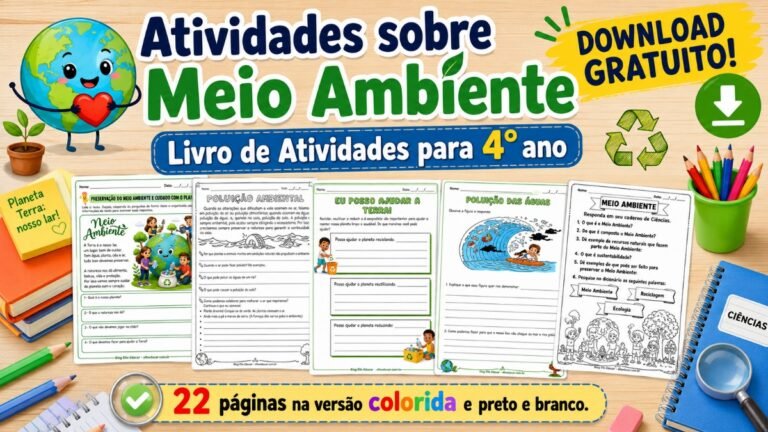 Atividades sobre Meio Ambiente para 4° ano