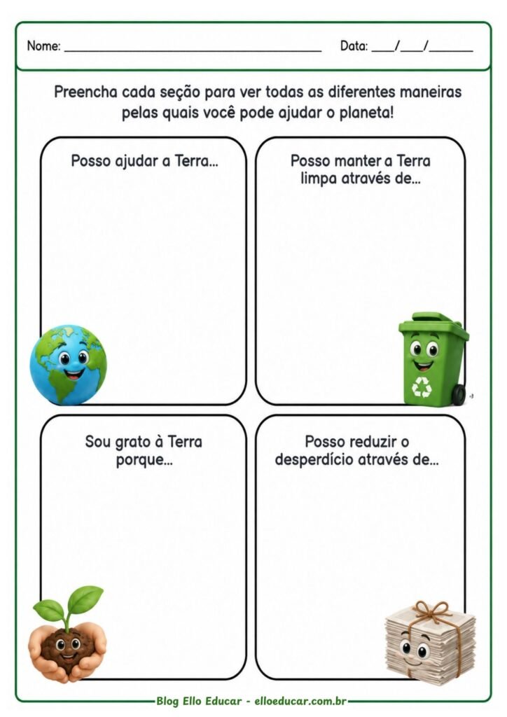 Atividades sobre Meio Ambiente para 5° ano