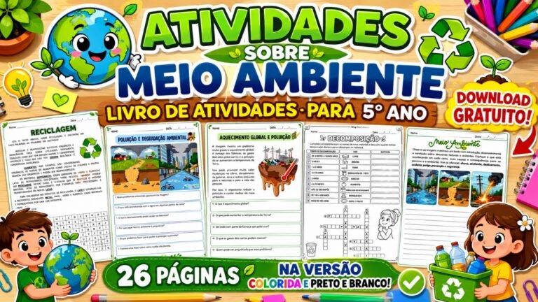 Atividades sobre Meio Ambiente para 5° ano