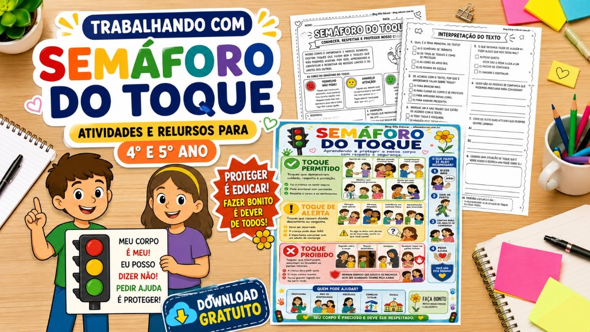 Atividades sobre Semáforo do Toque.