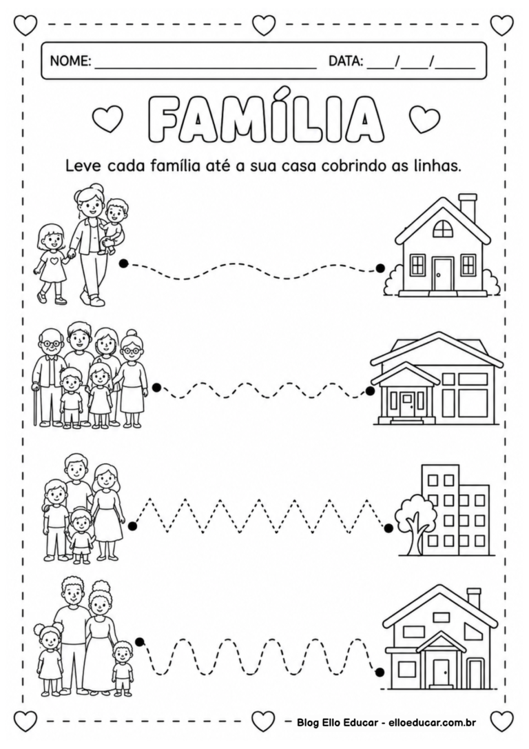 Atividades sobre família para Educação Infantil: PDF gratuito com 20 ...