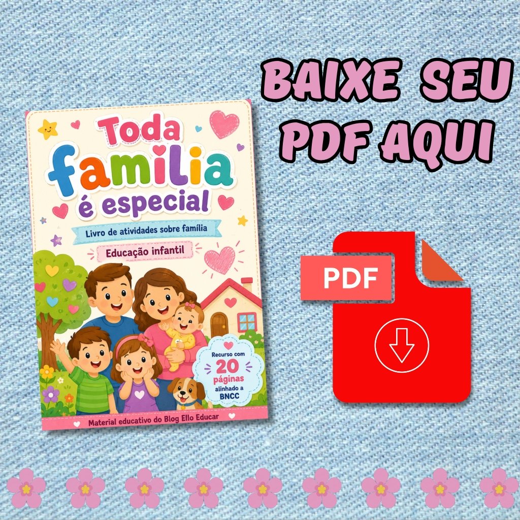 Atividades sobre família para Educação Infantil