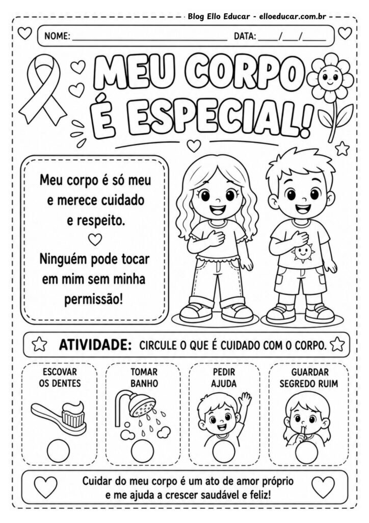 Atividades sobre o Semáforo do Toque