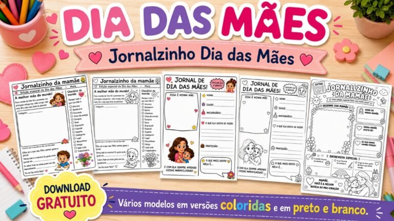 Jornal do Dia das Mães.