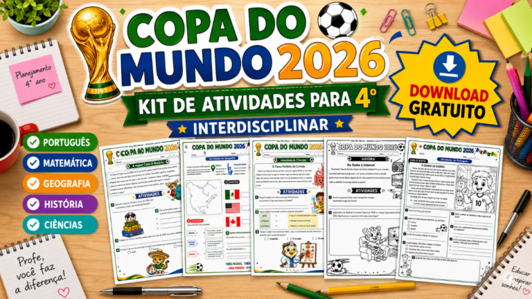 Atividades da Copa do Mundo 4° ano