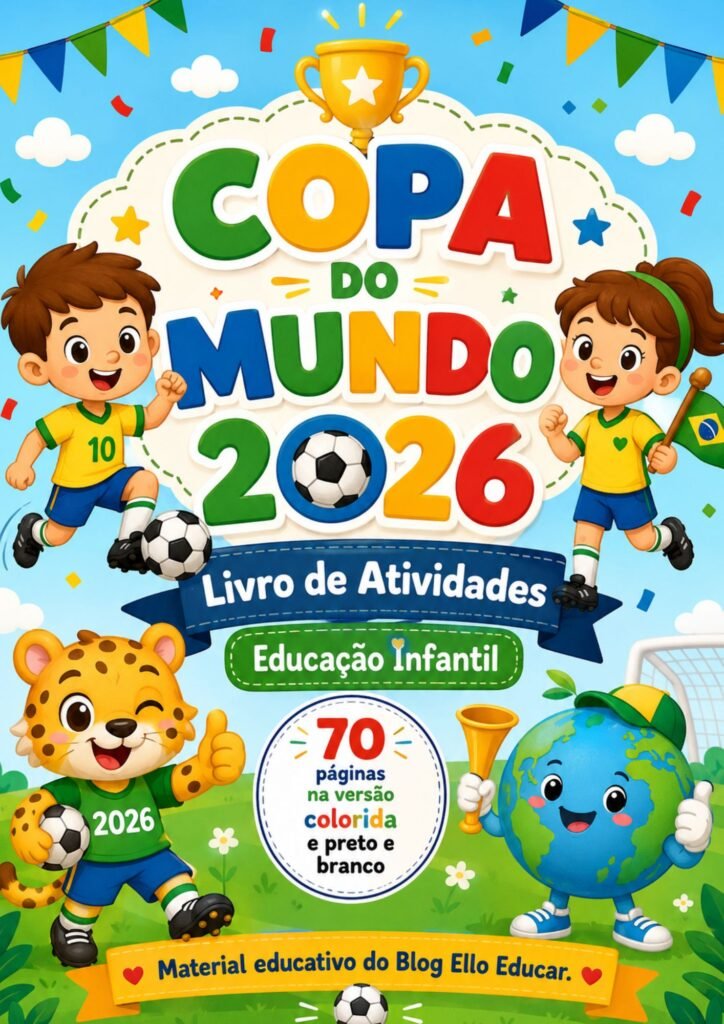 Atividades da Copa do mundo para Educação Infantil