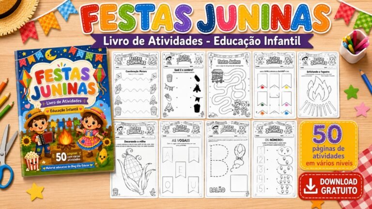 Atividades de Festas Juninas para Educação Infantil