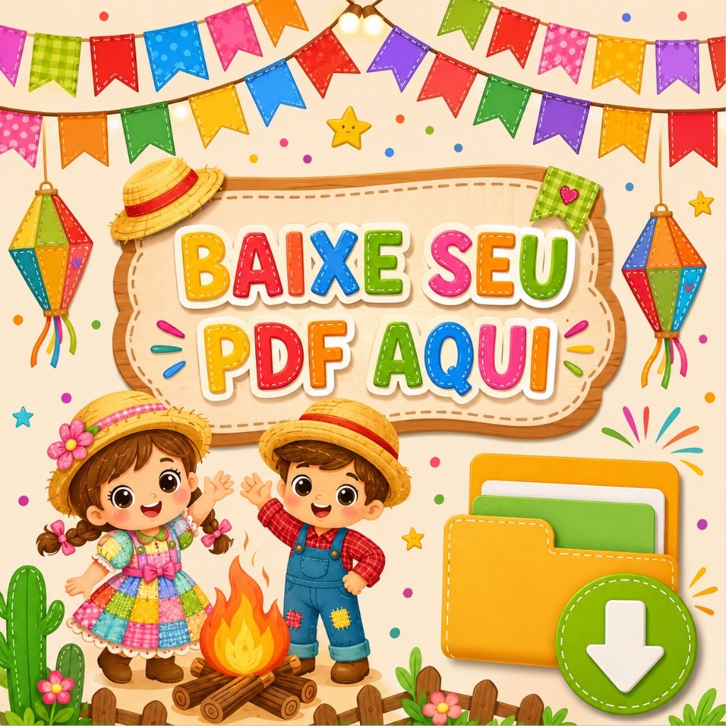 Atividades de Português sobre Festas Juninas para 3° ano
