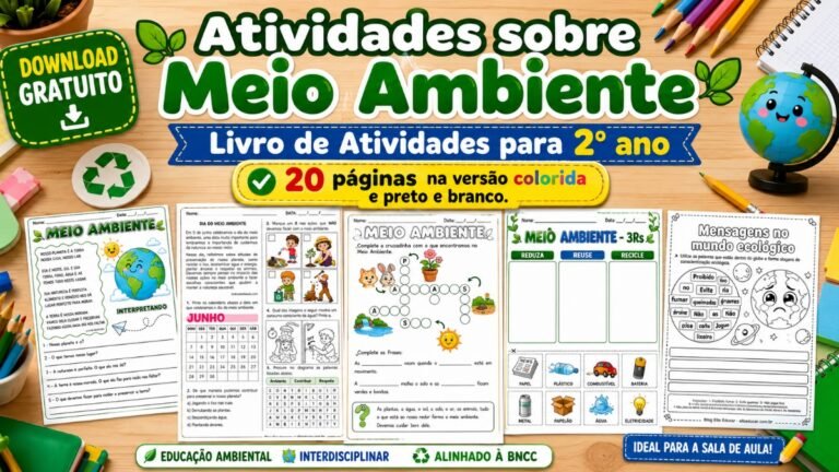 Atividades sobre Meio Ambiente 2° ano