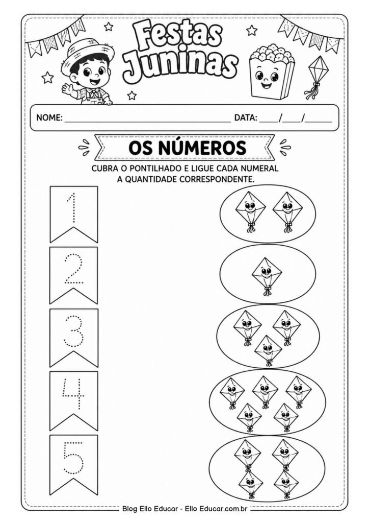Atividades de Festas Juninas para Educação Infantil
