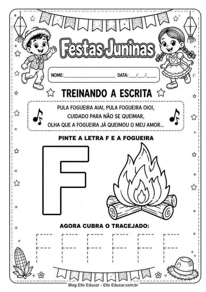 Atividades de Festas Juninas para Educação Infantil