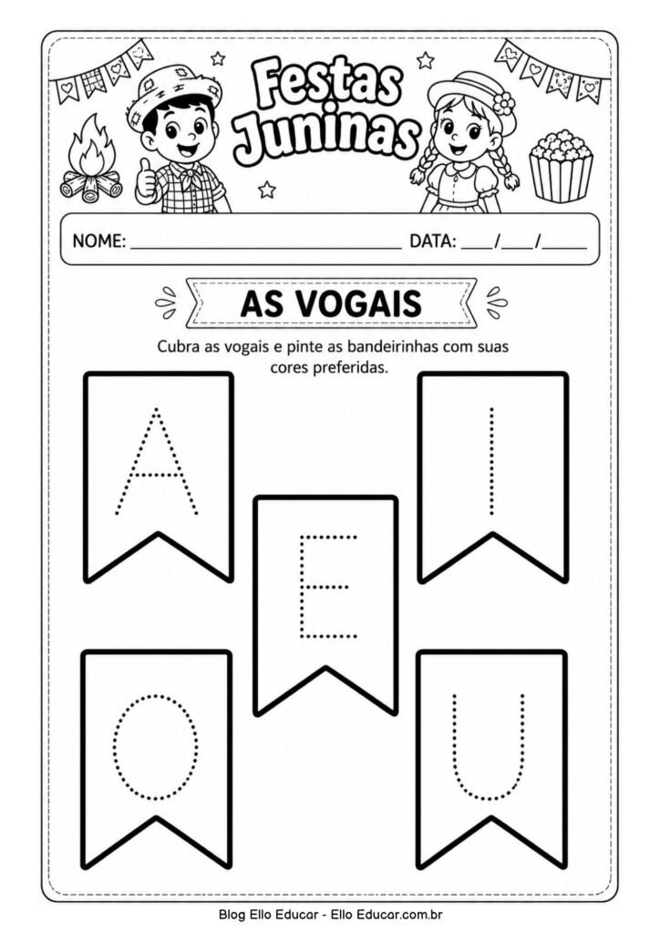 Atividades de Festas Juninas para Educação Infantil