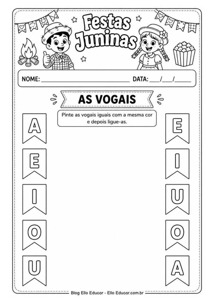 Atividades de Festas Juninas para Educação Infantil