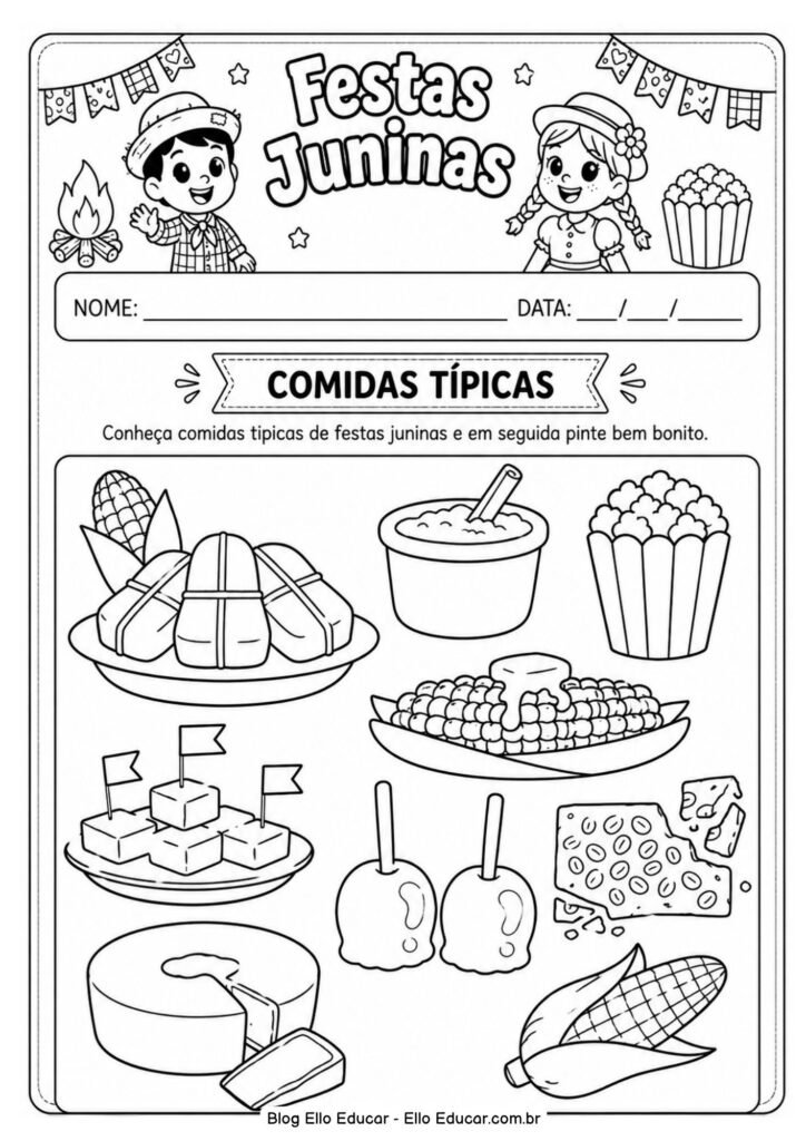 Atividades de Festas Juninas para Educação Infantil