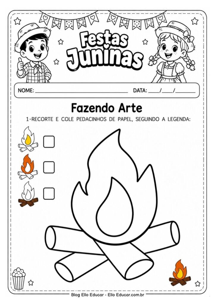 Atividades de Festas Juninas para Educação Infantil