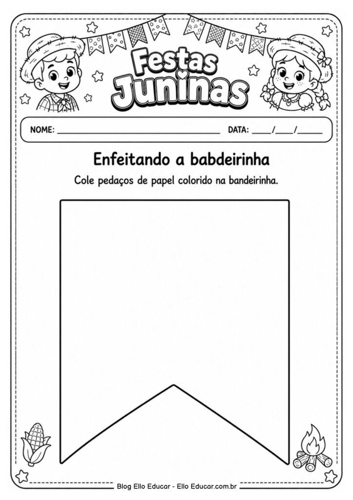 Atividades de Festas Juninas para Educação Infantil