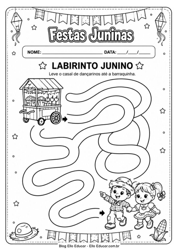 Atividades de Festas Juninas para Educação Infantil