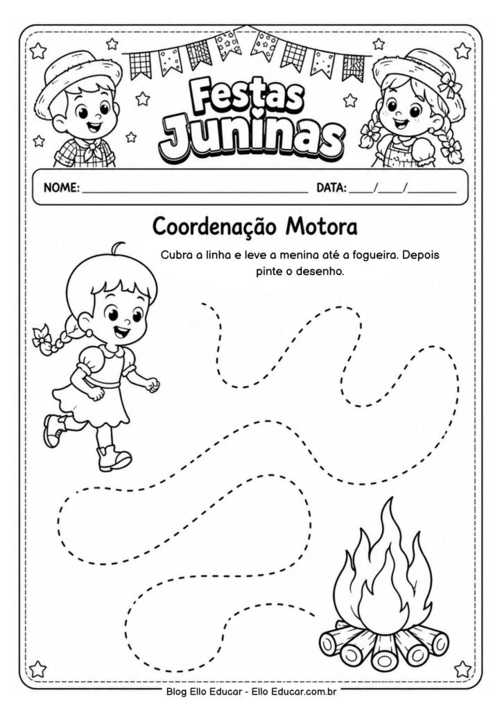 Atividades de Festas Juninas para Educação Infantil