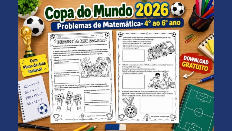Problemas de Matemática da Copa do Mundo