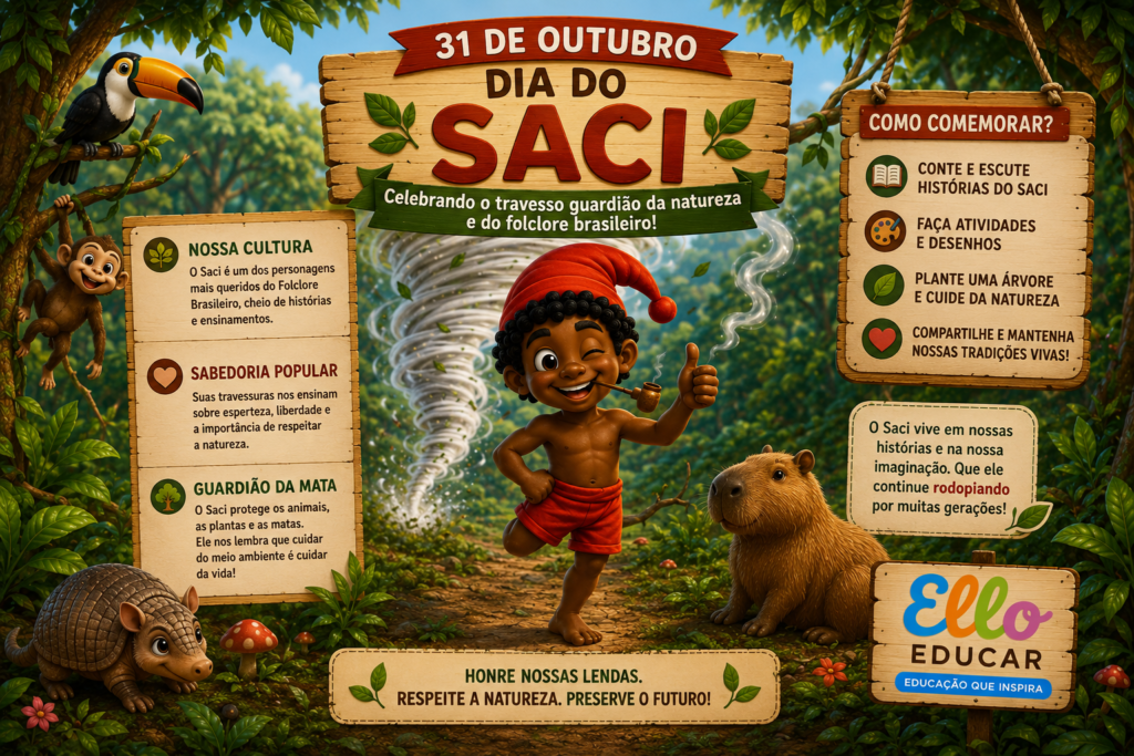 31 de outubro - Dia do Saci.