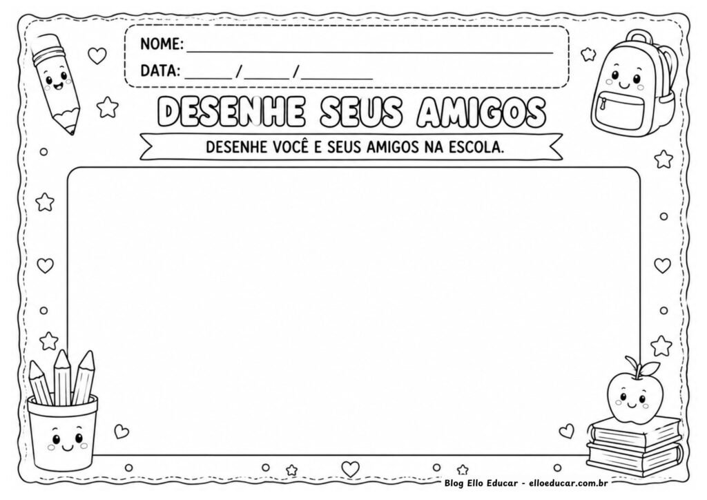 Atividades volta às aulas no segundo semestre para Educação Infantil