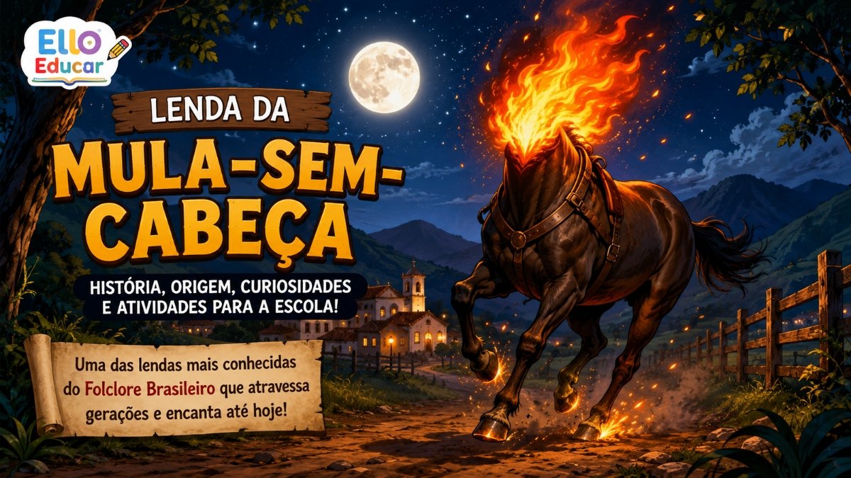Lenda da Mula-sem-Cabeça: origem, história, curiosidades e como trabalhar na escola