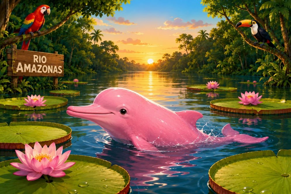 Lenda do Boto-Cor-de-Rosa