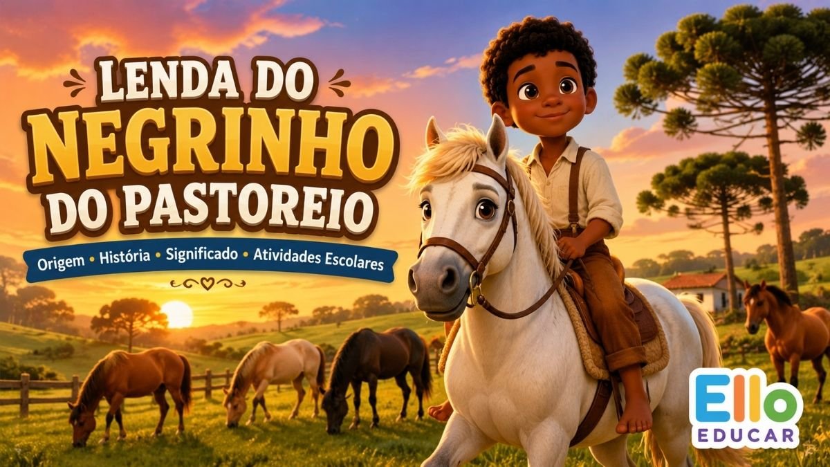 Lenda do Negrinho do Pastoreio: origem, história, significado e como trabalhar na escola
