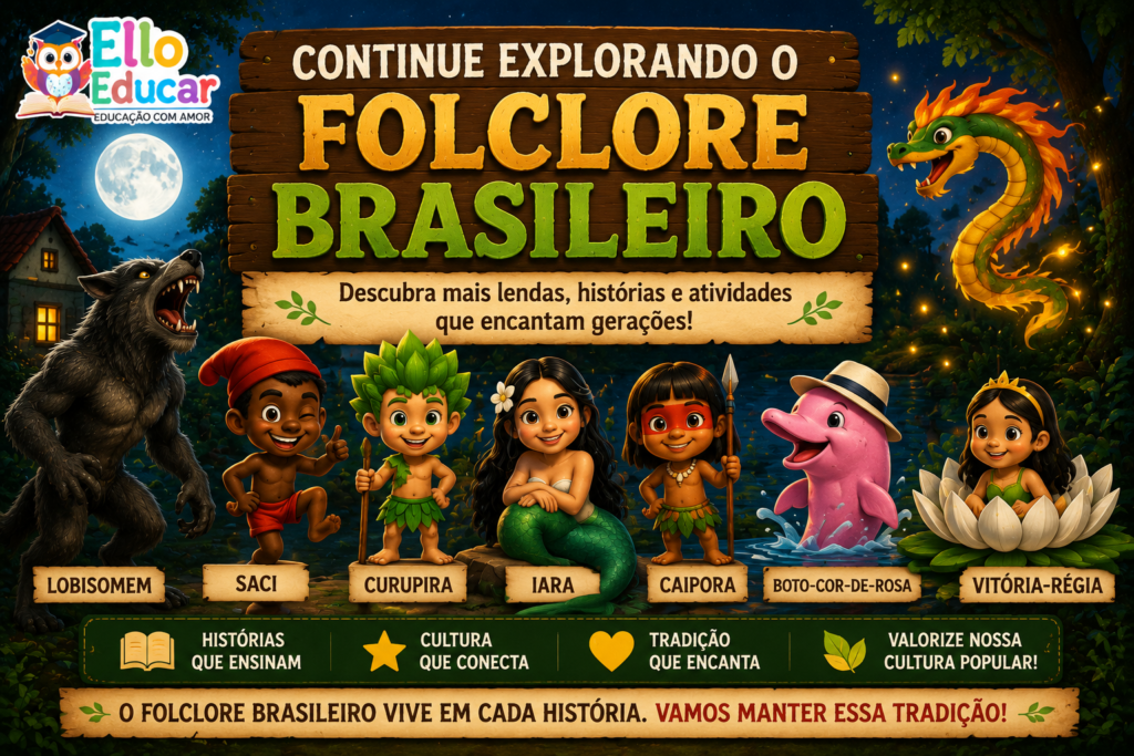 Lendas do Folclore Brasileiro.