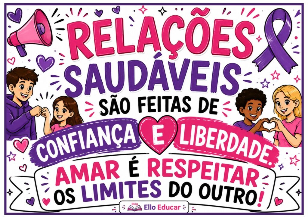 Agosto Lilás na escola - recursos para imprimir