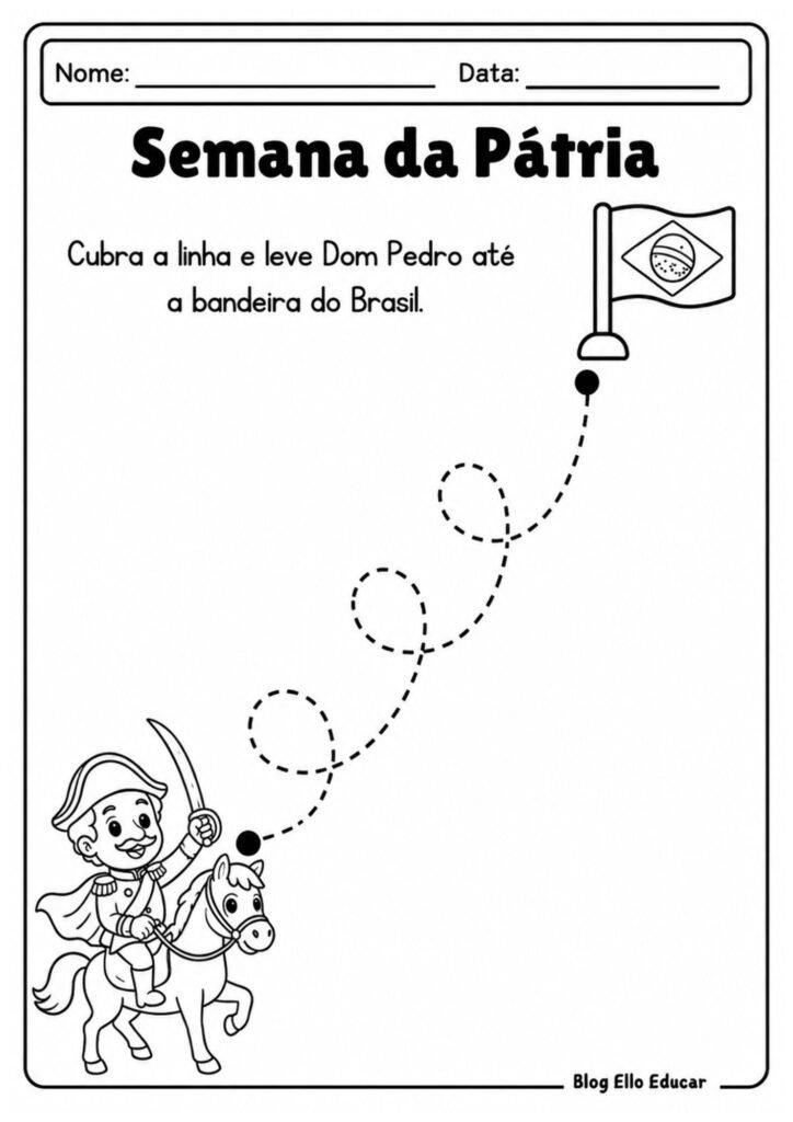 Atividades Semana da pátria Educação Infantil