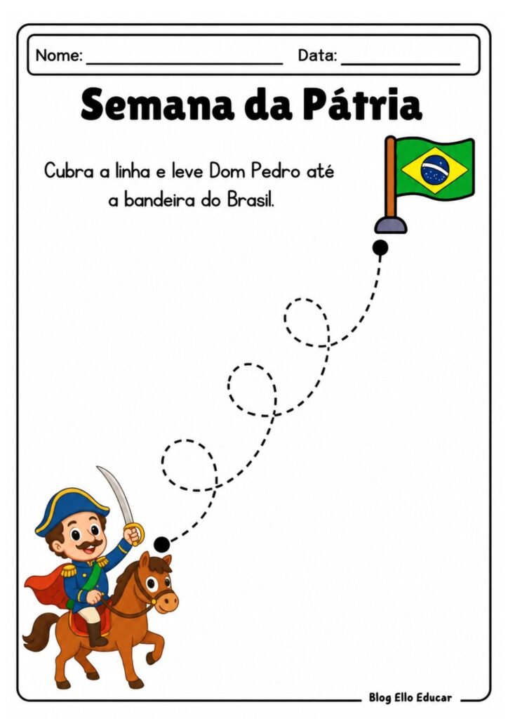 Atividades Semana da pátria Educação Infantil