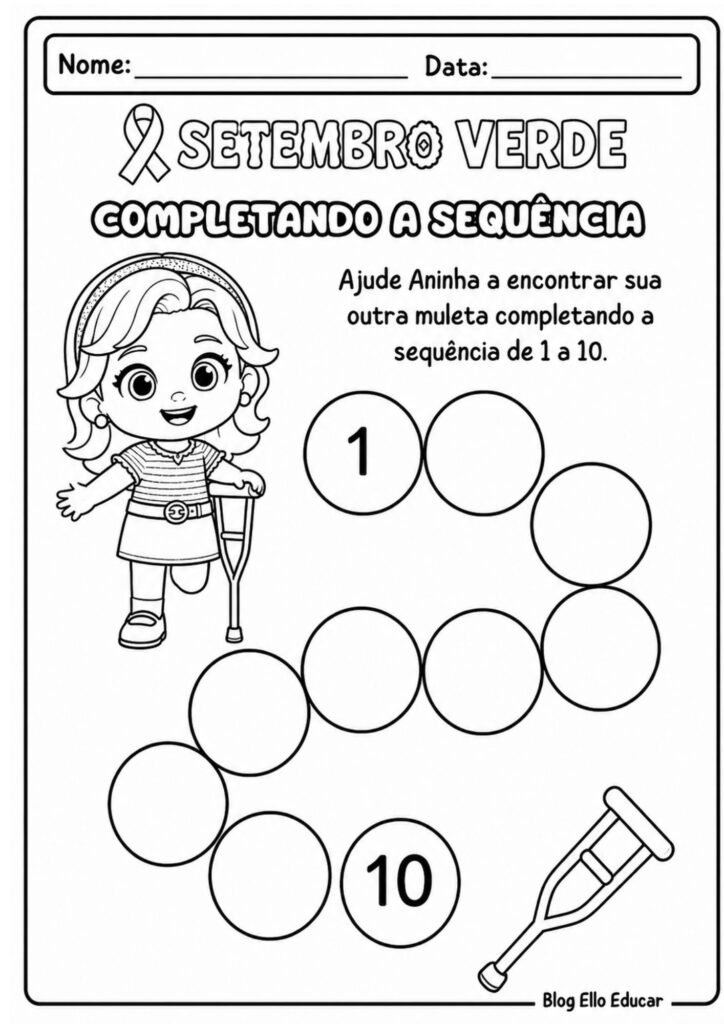 Atividades Setembro Verde Educação Infantil