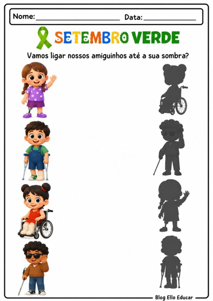 Atividades Setembro Verde Educação Infantil
