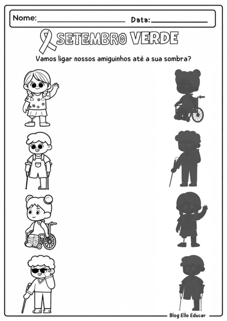 Atividades Setembro Verde Educação Infantil