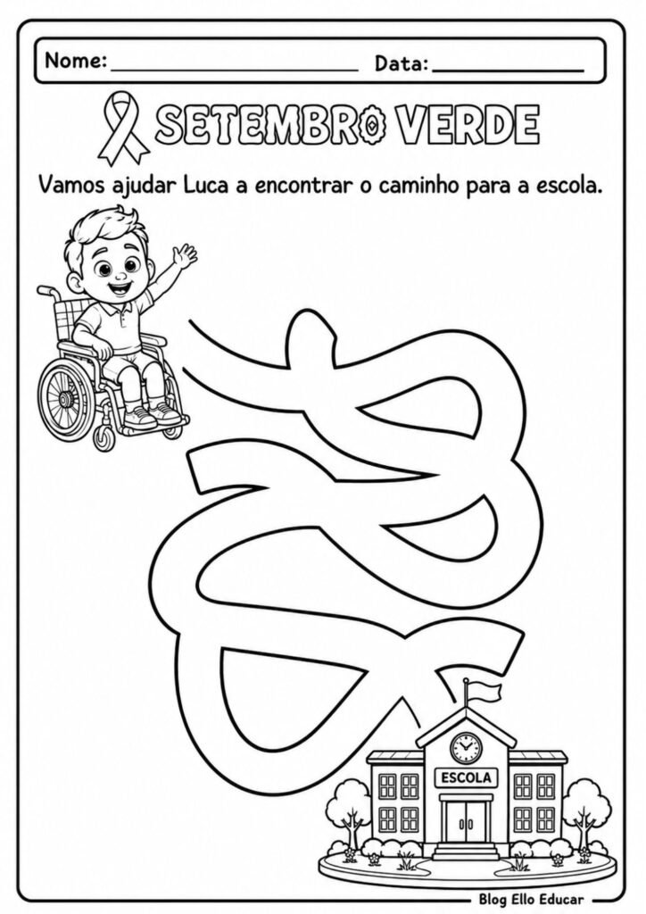 Atividades Setembro Verde Educação Infantil 