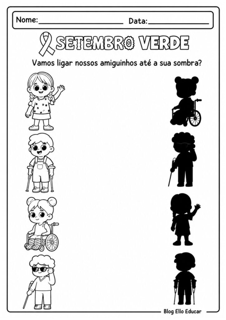 Atividades Setembro Verde Educação Infantil