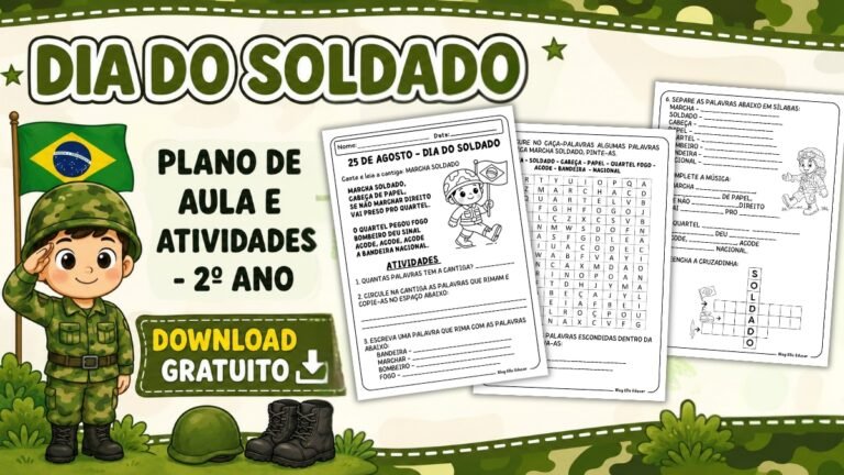 Atividades do Dia do Soldado para 2º ano