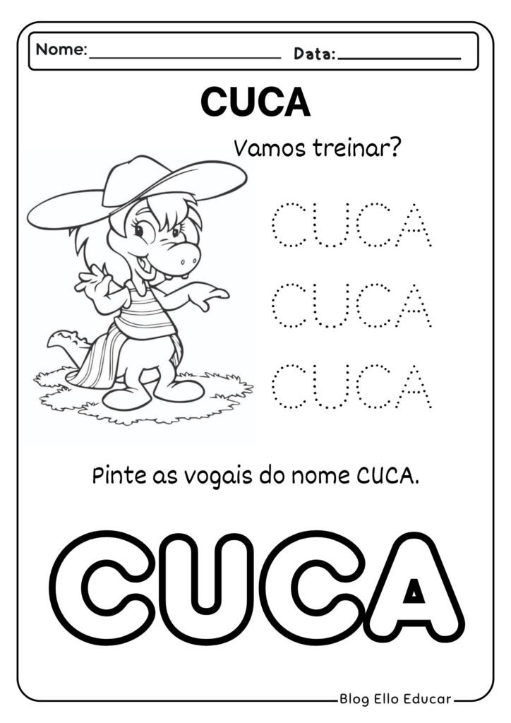 Atividades do Folclore para Educação infantil