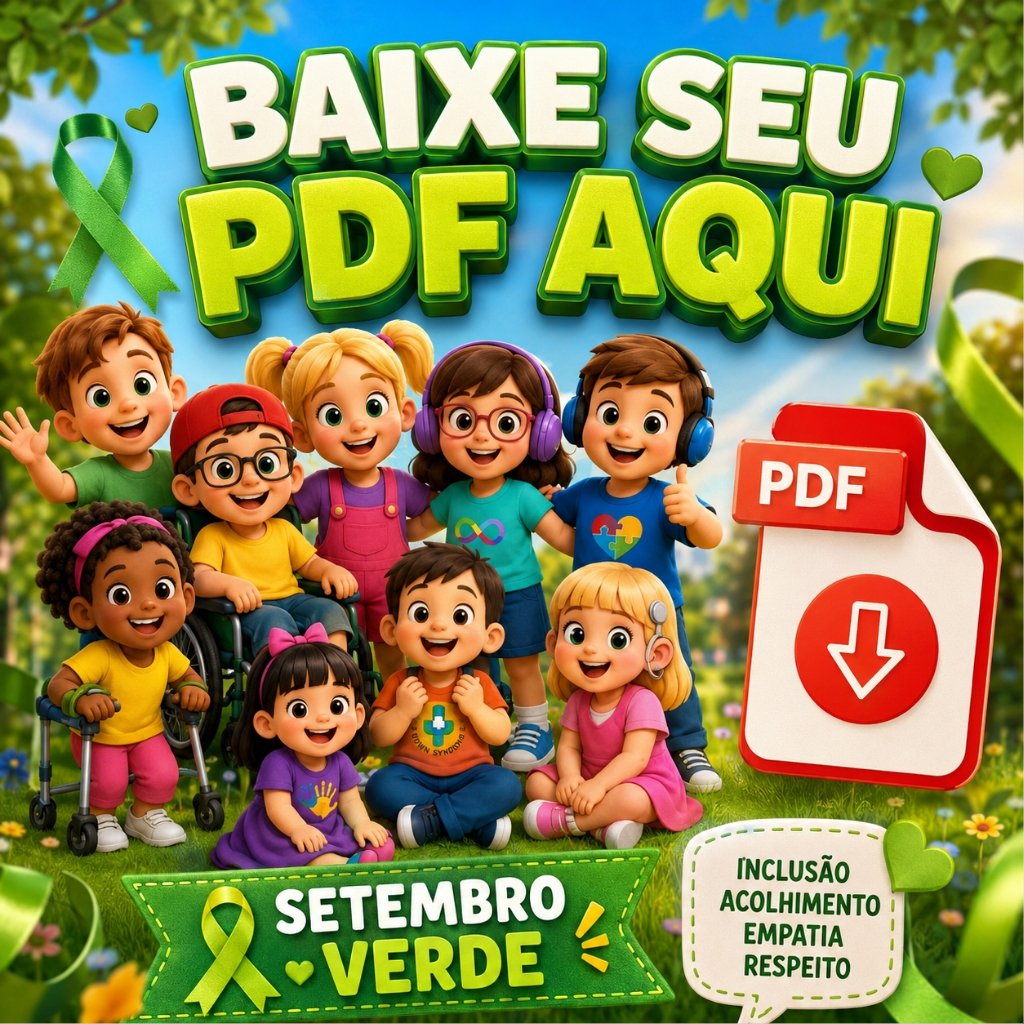 Desenhos sobre inclusão para colorir.