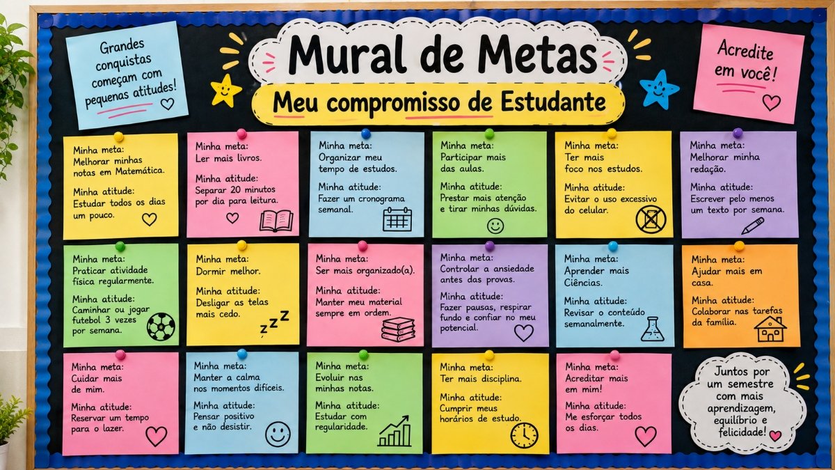 Mural de Metas