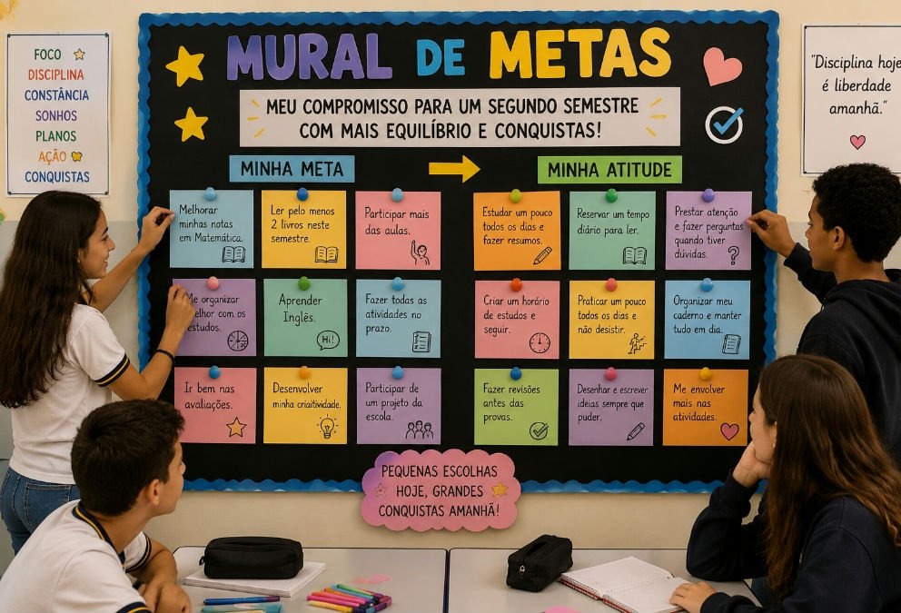 Mural de Metas