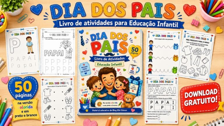 Atividades dia dos pais para educação infantil