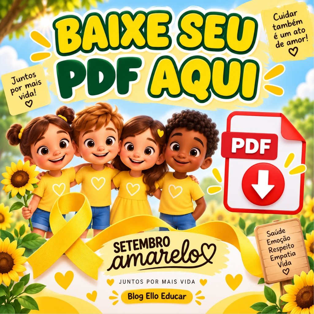 Atividades de Português sobre Setembro Amarelo