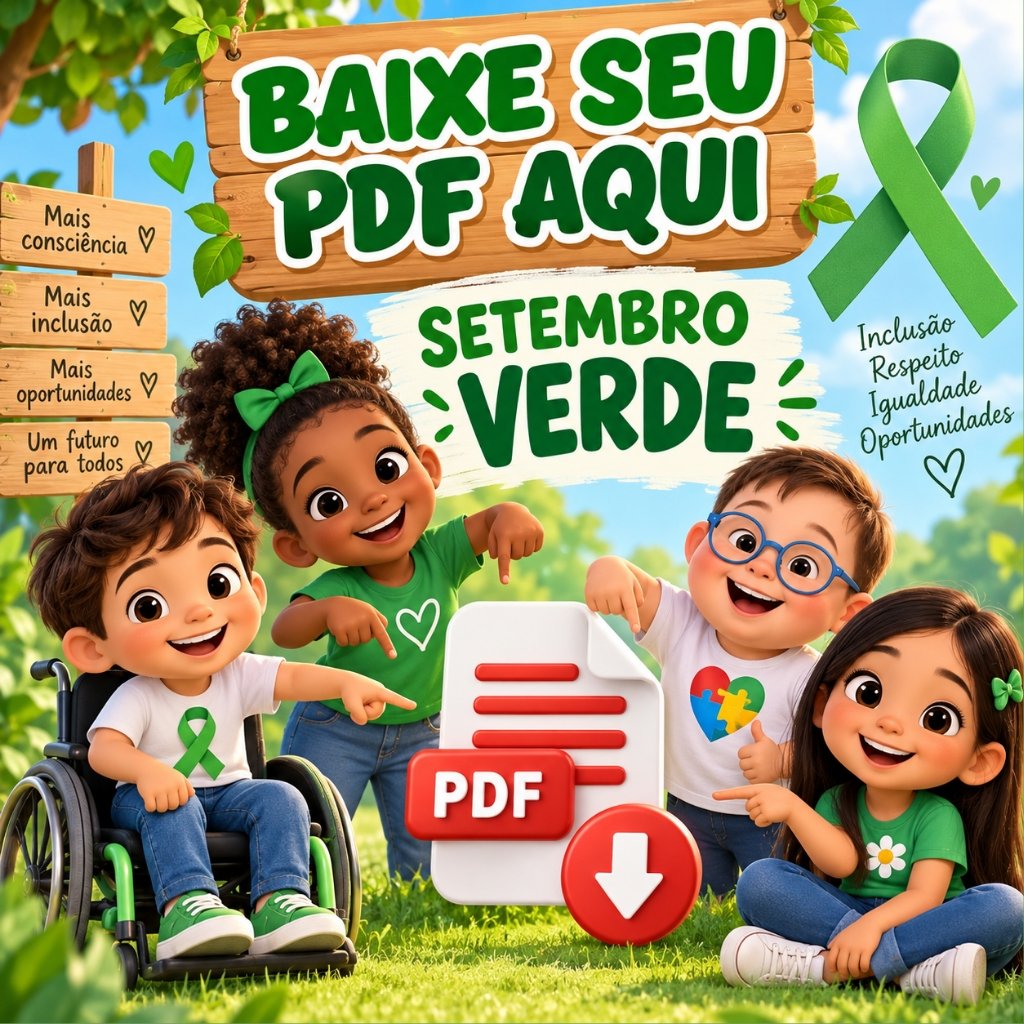 Atividades do setembro verde 1º e 2º ano