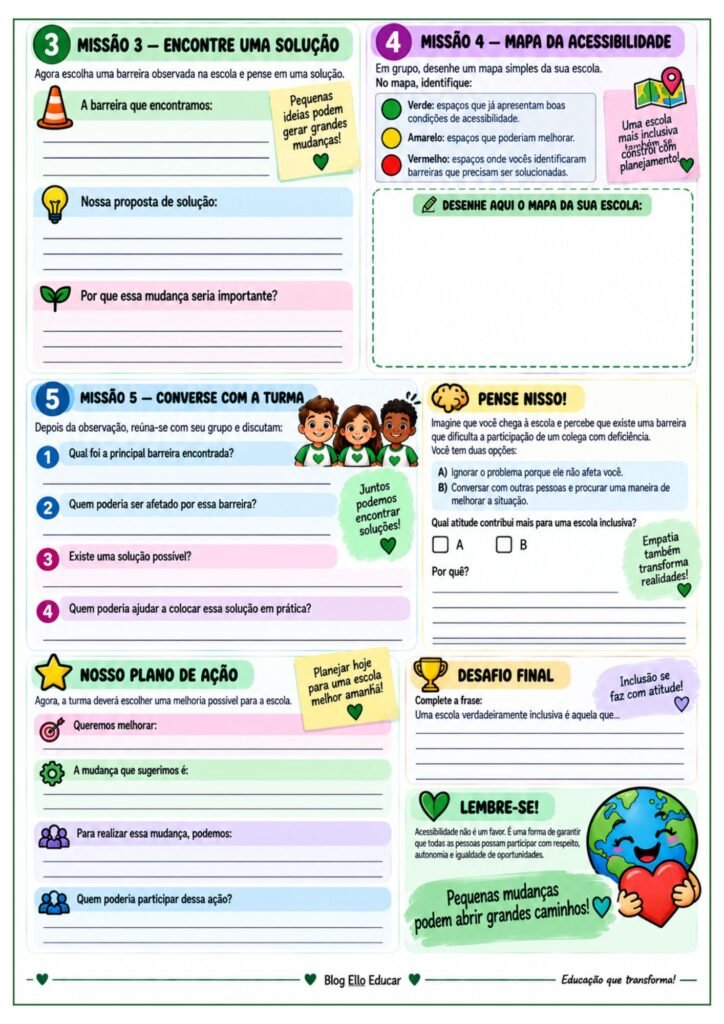 Atividades sobre Setembro Verde para 6º ano