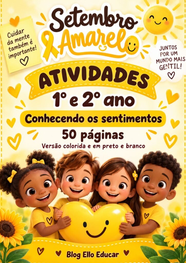 Atividades sobre o Setembro Amarelo